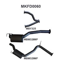 3in Exhaust with Cat Back Muffler/Muffler (Falcon AU 98-02)