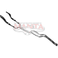 Dual 2.5in Exhaust with Extractors Muffler/Tailpipe (Falcon BA/BF 02-08)