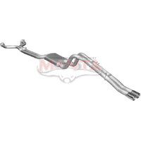 Dual 2.5in Cat Back Muffler/Tailpipe (Falcon BA/BF 02-08)