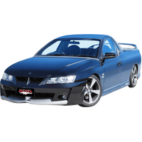 Dual 2.5in Cat Back Aluminised Steel - Quiet (Commodore/Maloo 02-04)