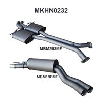 Dual 2.5in Cat Back Muffler/Muffler (Commodore 00-06)