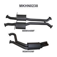 Dual 3in Cat Back Muffler/Muffler (Commodore 00-06)