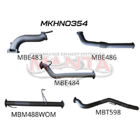 Non CR without Cat & without Muffler (Rodeo RA 03-08)