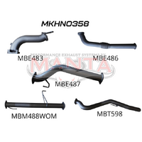 Non CR without Cat & without Muffler (Rodeo RA 03-08)