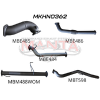 CRD without Cat & without Muffler (Rodeo RA 03-08)