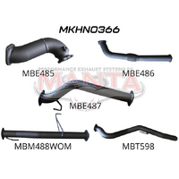 CRD without Cat & without Muffler (Rodeo RA 03-08)