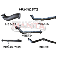 Exhaust Full System with Cat & without Muffler (Colorado RC 08-10)