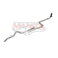 Exhaust System with Cat R Tailpipe (Navara D40 05-07)