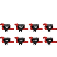 Ignition Coil - GM LS Blaster Series - L-Series Truck Engine - Red - 8-Pack