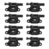 Ignition Coil - Blaster Series - LS2/LS3/LS4/LS7/LS9 Engines -Black - 8-Pack 2005-2013 GM LS Engines - 12570616/12573190/12611424 Replacement