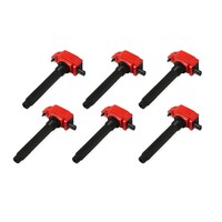 Ignition Coil - Blaster - Chrysler V6 - Red - 6-Pack 2011-2021 Chrysler V6 - 3.6L