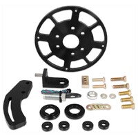 Crank Trigger Wheel Kit - Flying Magnet - SBC - 8 in. Small Block Chevy - Use with 6/7/8 Series Ignition - Black