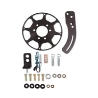 Crank Trigger Wheel Kit - Flying Magnet - BBC - 8 in. Big Block Chevy - Use with 6/7/8 Series Ignition - Black