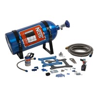 Dry BigShot 4-Barrel Professional Kit Dry Bigshot Nitrous Kit For 4150 Type Throttle Body