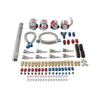 Custom Nitrous Plumbing Kit Pro Fogger Pro Fogger Custom Nitrous Plumbing Kit, Includes Soft Plume Nozzles, Pro Race Nitrous & Cheater Fuel Solenoids