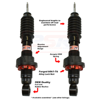 TTG Front 2-5" Adjustable Shock Absorber - PAIR (Navara D40/NP300/Pathfinder R51)