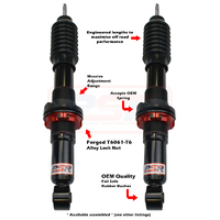 TTG 2-4" Front Adjustable Shock Absorber - PAIR (Colorado RG/D-Max 1-2-3/BT-50 TF 21+)