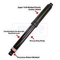 TTG Rear Shock Absorber 570mm Open Small Eye 16mm Bush Ends