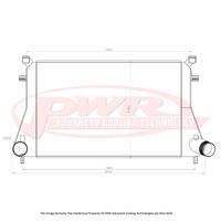 55mm Intercooler - L/W Elite Core (Golf MK7 12+)