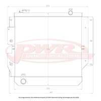 55mm Radiator (Wrangler TJ 97-06)