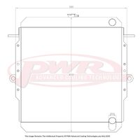 55mm Radiator (LC 75 Series 85-90)