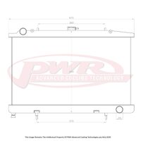 42mm Radiator (Silvia 180SX S13 SR20/DET 90-94)