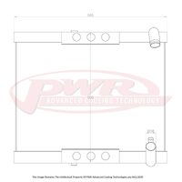 42mm Radiator - 475mm Mount Centres (RX7 85-89)