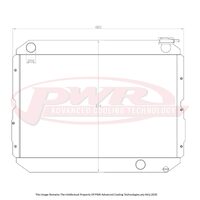 55mm Radiator (LC 60 Series 80-90)