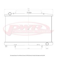 55mm Radiator (180SX S13 SR20/DET 90-94)