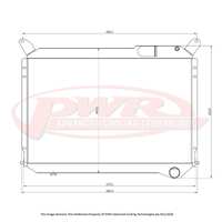 42mm Radiator (300ZX 83-89)