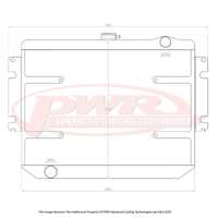 55mm Radiator w/ 16" SPAL Fan Mounts (Valiant 77-79)