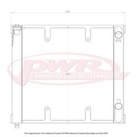 55mm 2-Pass Radiator w/ 16" SPAL Fan Mounts (RX7 89-92)