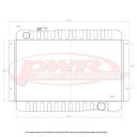 55mm Radiator (Torana 74-78)