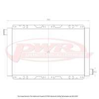 42mm Radiator (Elise Series 2 01-11)