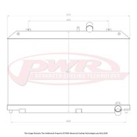 42mm Radiator (RX8 Series 2 08-12)