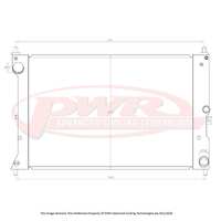 42mm Radiator (Falcon FG 5.4L V8 & 4.0L Turbo 08-14)