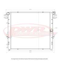 32mm Radiator (Wrangler JK 3.6L 07-18)