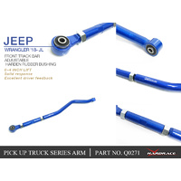 Adjustable Front Track Bar - 0/4 Inch Lift (Wrangler/Gladiator 2018+)