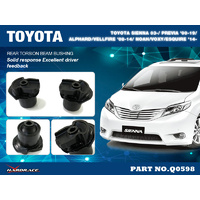 Rear Torsion Beam Bushing - Hardened Rubber (Alphard 08-15)