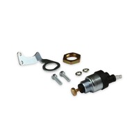 QFT Fast Idle Solenoid and Bracket This throttle solenoid and bracket kit is designed for use on QFT carburetors.