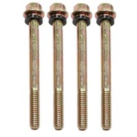 2 3/4" Fuel Bowl Screws Pro Series Bowls 1/4" Hex Head 5-18 Fuel bowl screws Pack of 4 for Pro Series fuel bowls - 1/4" hex head - 2-3/4" length