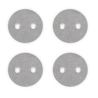 Steel 1 11/16" Throttle Plates 4 Pack 9-172 Pack of 4