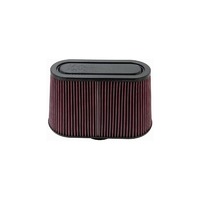 Universal Air Filter - Carbon Fibre Top and Base - 3.875" ID x 3.875" OD x 7" H