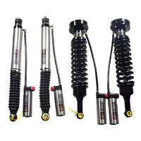 RR 2.5 Premium Monotube Remote Reservoir Coilover Shocks and Rear Shocks Kit (Landcruiser 200 Series)