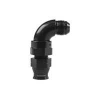 5/16" 600 Series Hard Line Hose End Adapter to AN-6 Male 90 Degree