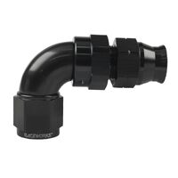 5/16" 600 Series Hard Line Hose End Adapter to AN-6 Female 90 Degree