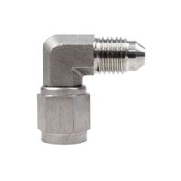 AN-3 90 Degree Female to AN Male Swivel Stainless