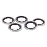 08mm Bonded Dowty Seal PK5