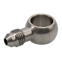 AN-4 Male Flare to 14.5mm Banjo Stainless