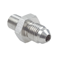 Metric Male to AN Flare Adapter (M10 x 1.0 Dual Seal)